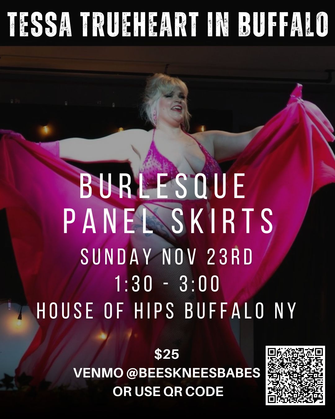 Tessa TrueHeart Workshops in Buffalo